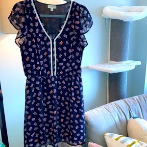 L Maison Jules Turtle Print Dress